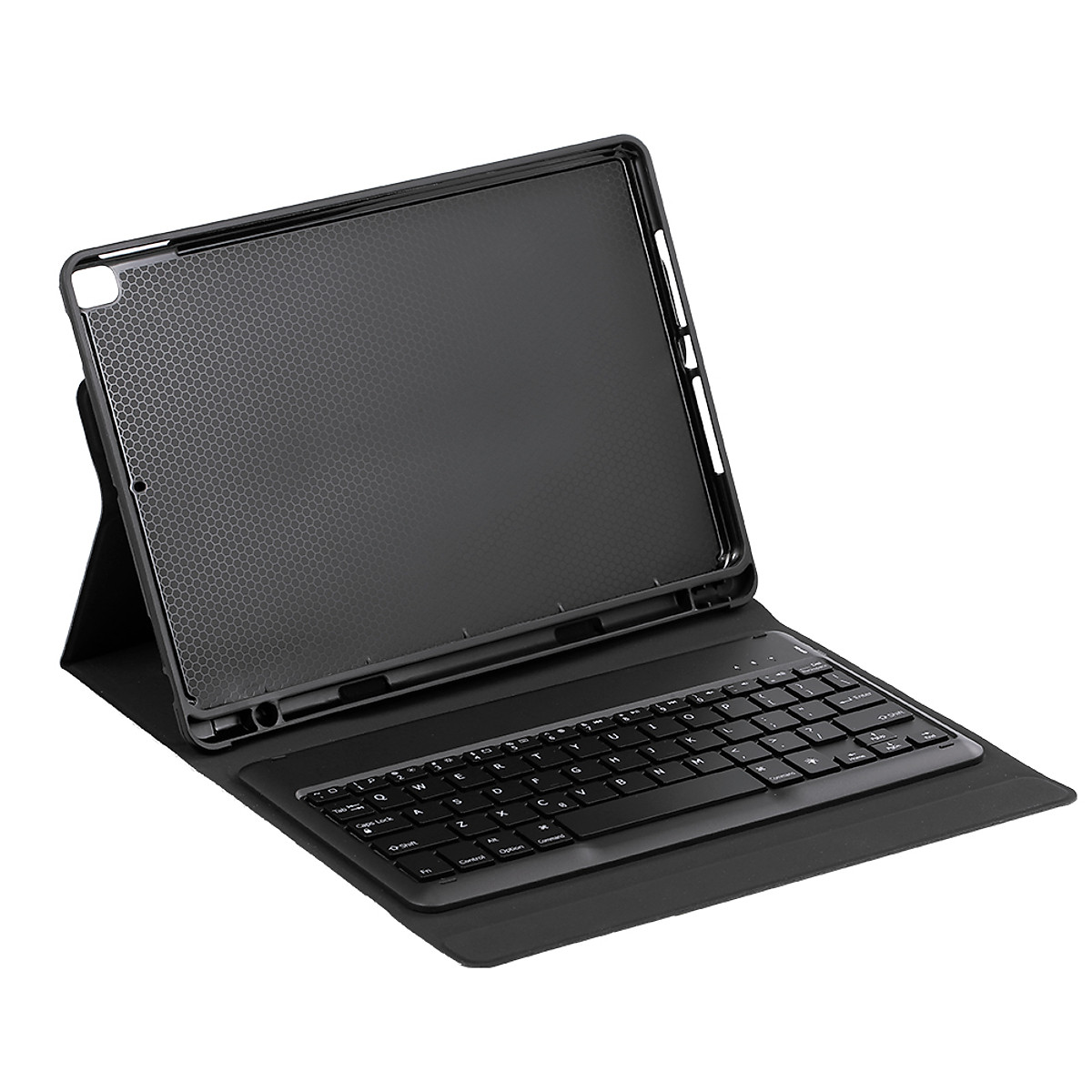 Bao da bàn phím bluetooth cho iPad Pro 10.5 inch, lưng tản nhiệt có khay đựng bút - Hàng Nhập Khẩu