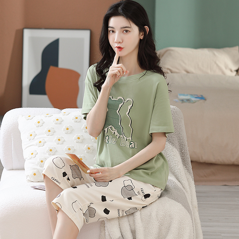 Quần áo mặc nhà cotton 5605