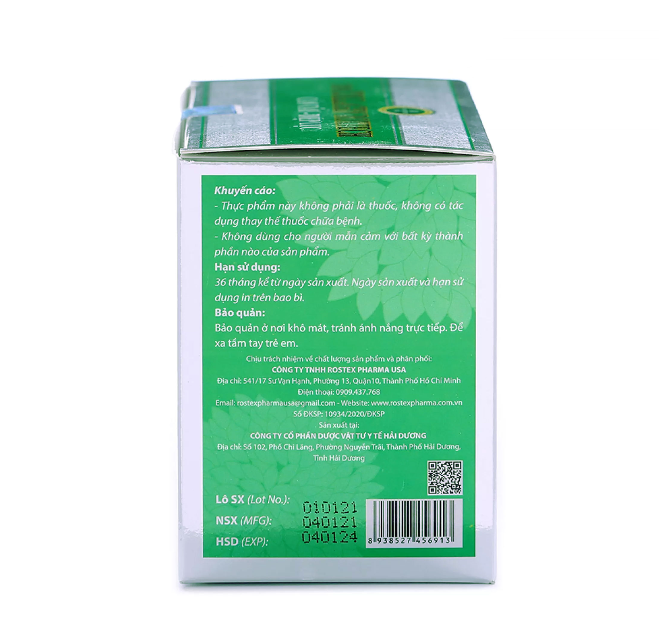 Cốm Collagen Roxtech Cần Tây Diệp Lục sáng da, chống lão hóa, mờ thâm sạm - Hộp 30 gói