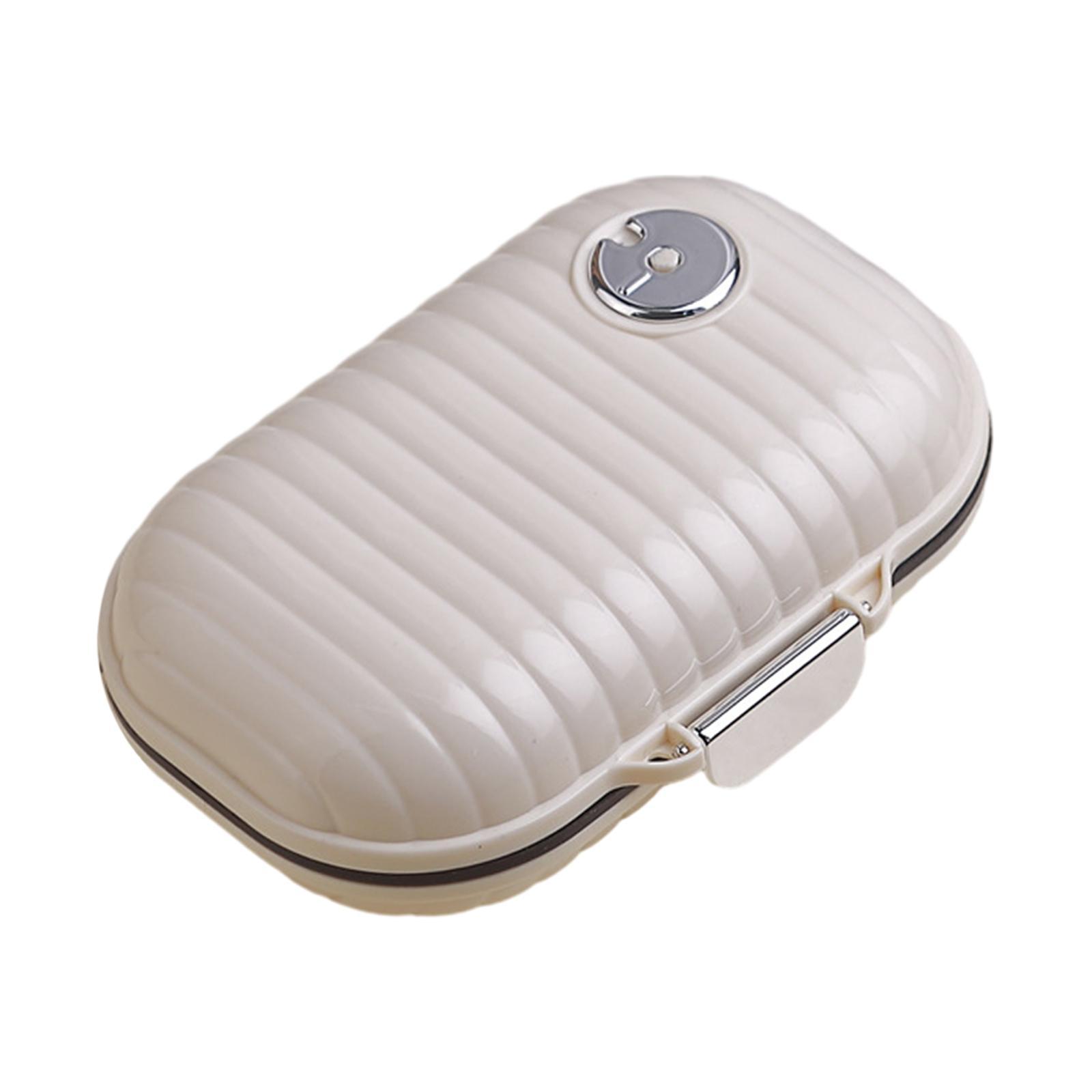 Daily Case ,7 Compartments Travel Organizer ,Convenient, Durable ,Moistureproof ,Pocket Purse Small Box for cod Liver Oil