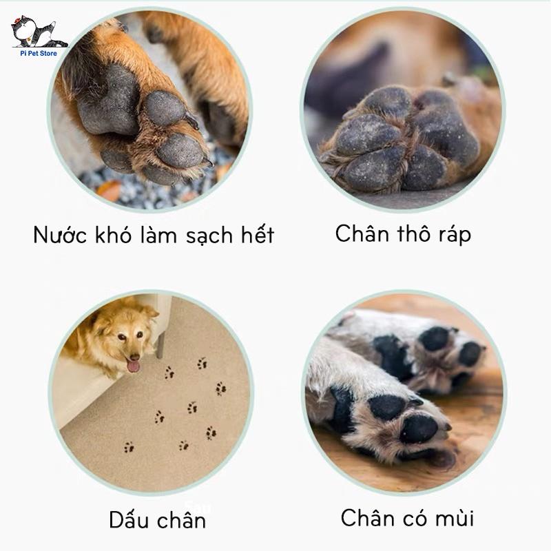 Bọt Rửa Bàn Chân cho Chó - Dụng Cụ Làm Sạch Chân Chó Mèo - Vệ Sinh cho Chó, Mèo 150ml