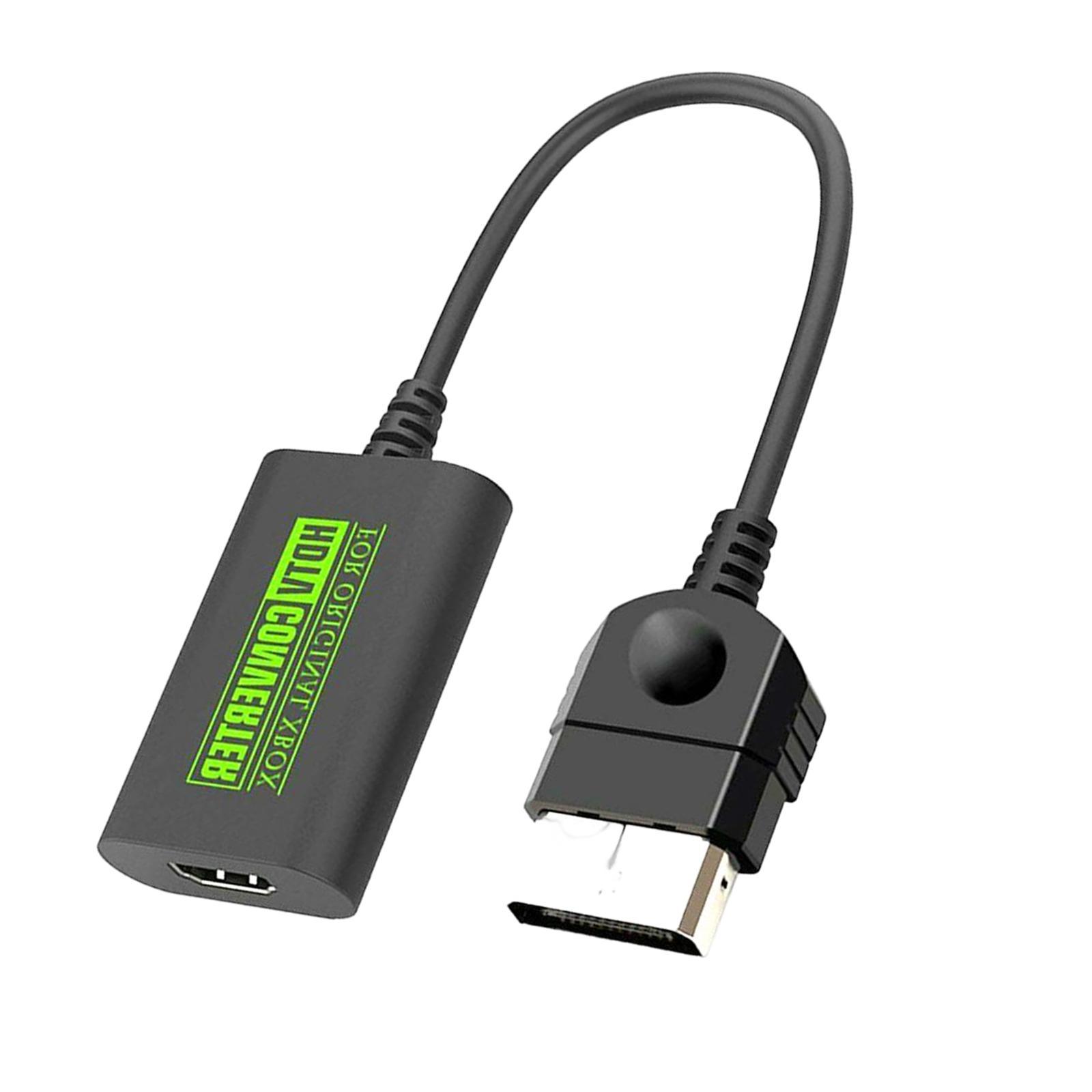 Xbox to HDMI Adapter Converter, Male to HDMI Female Adapter,Short Cable Game Digital Video Component Xbox Console for TV Projector