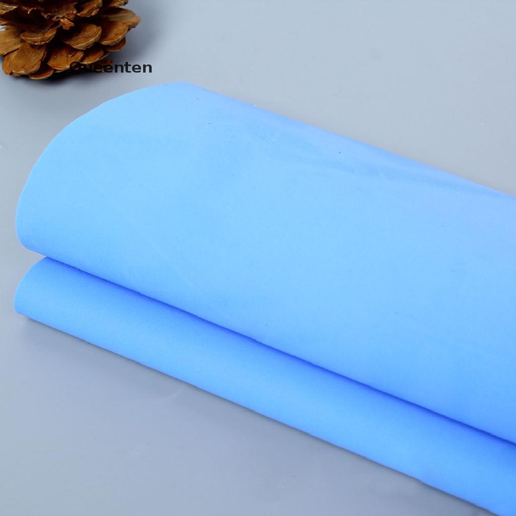 Queenten Hot Sale Synthetic Chamois Leather PVA Home Auto Car Care Dry Washing Wipe Clean Towel QT