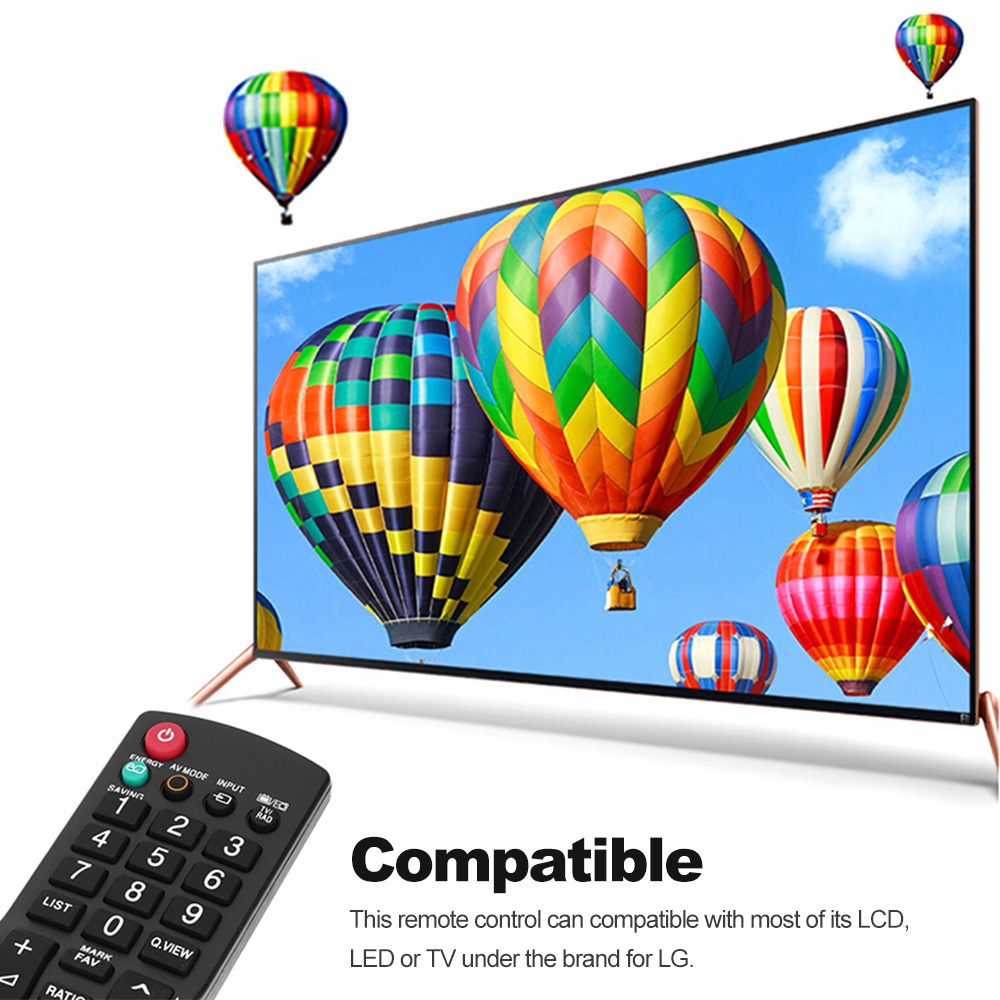 Điều Khiển Không Dây Từ Xa Universal TV Thay Thế Cho LG Smart LCD LED TV Đen