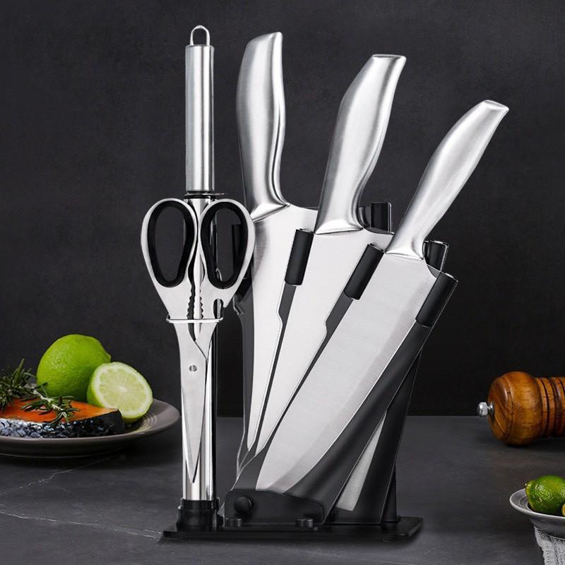 Bộ dao inox cao cấp 6 món Nhật Bản bền đẹp tiện dụng