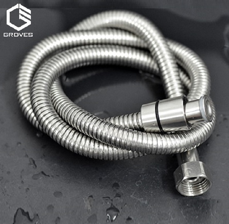 Xịt vệ sinh cao cấp nhập khẩu Inox sus 304, dây xịt 3 lõi chịu áp lực cao GROVES