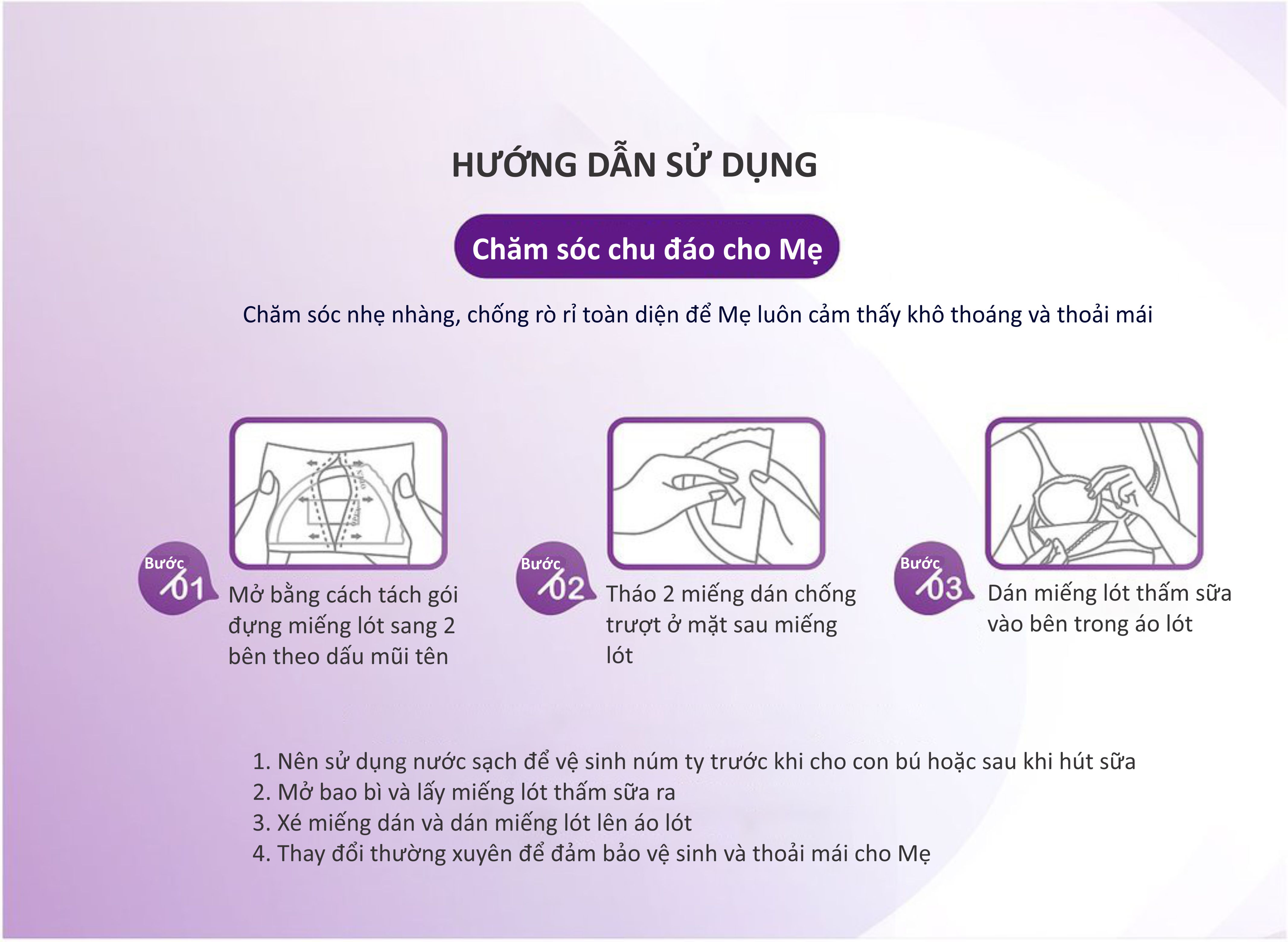MIẾNG LÓT THẤM SỮA 60ML KUKU KU5421 - 36 MIẾNG/HỘP
