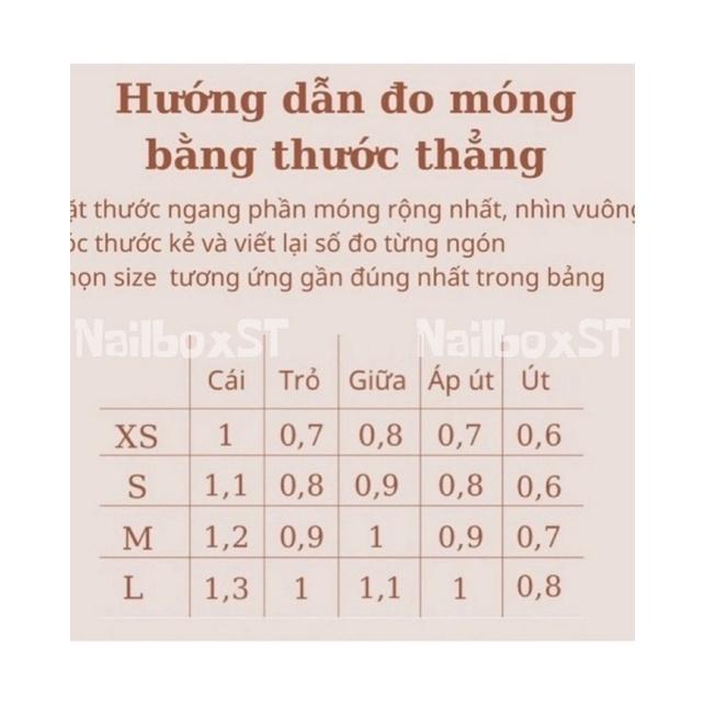 móng dán hồng đính đá thiết kế