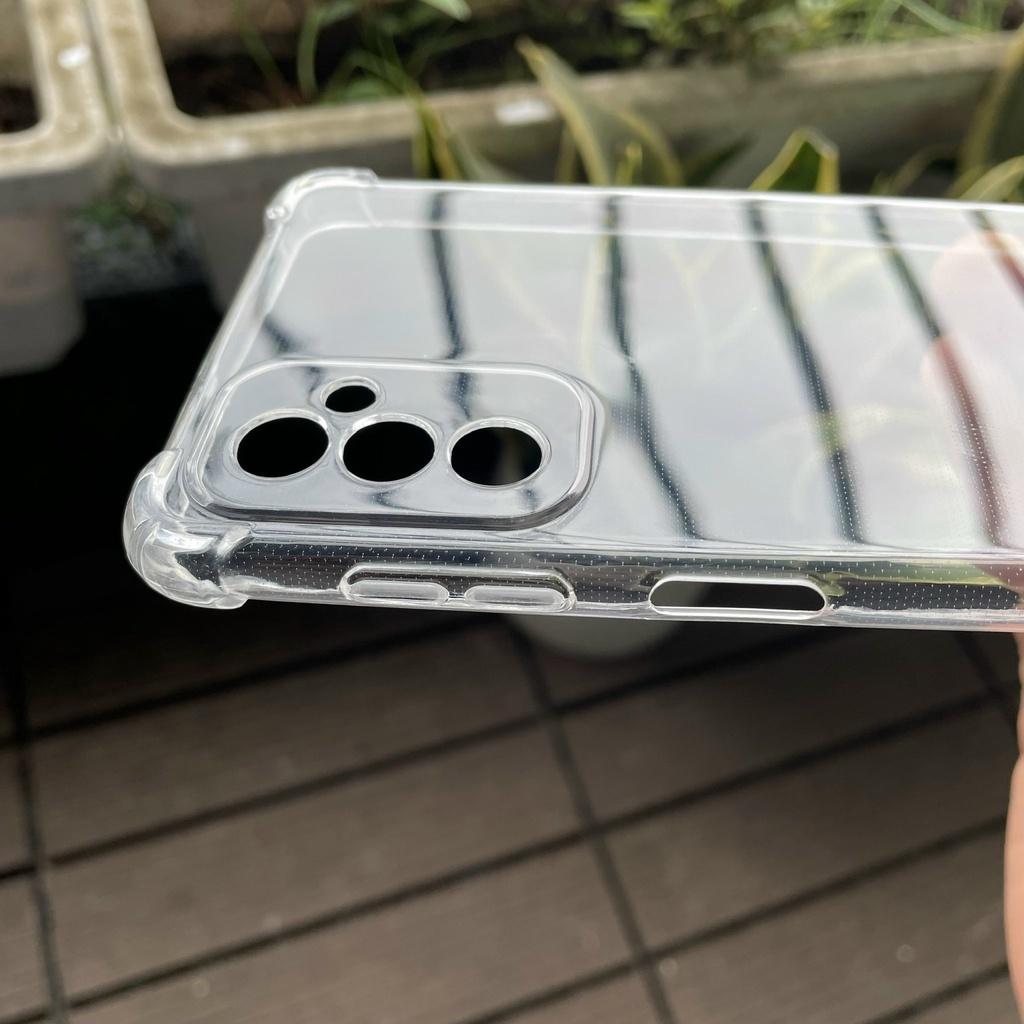 Ốp lưng silicon trong suốt chống sốc 4 cạnh cao cấp cho Samsung Galaxy M52