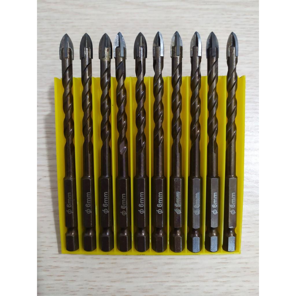 Mũi khoan Đa Năng 10mm chuôi lục giác