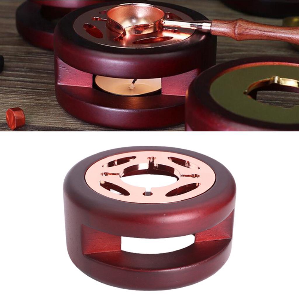 Wax Seal Kit, Sealing Stamp Decorative Easy Clean Ritual Stove Pot for Wax Stamp
