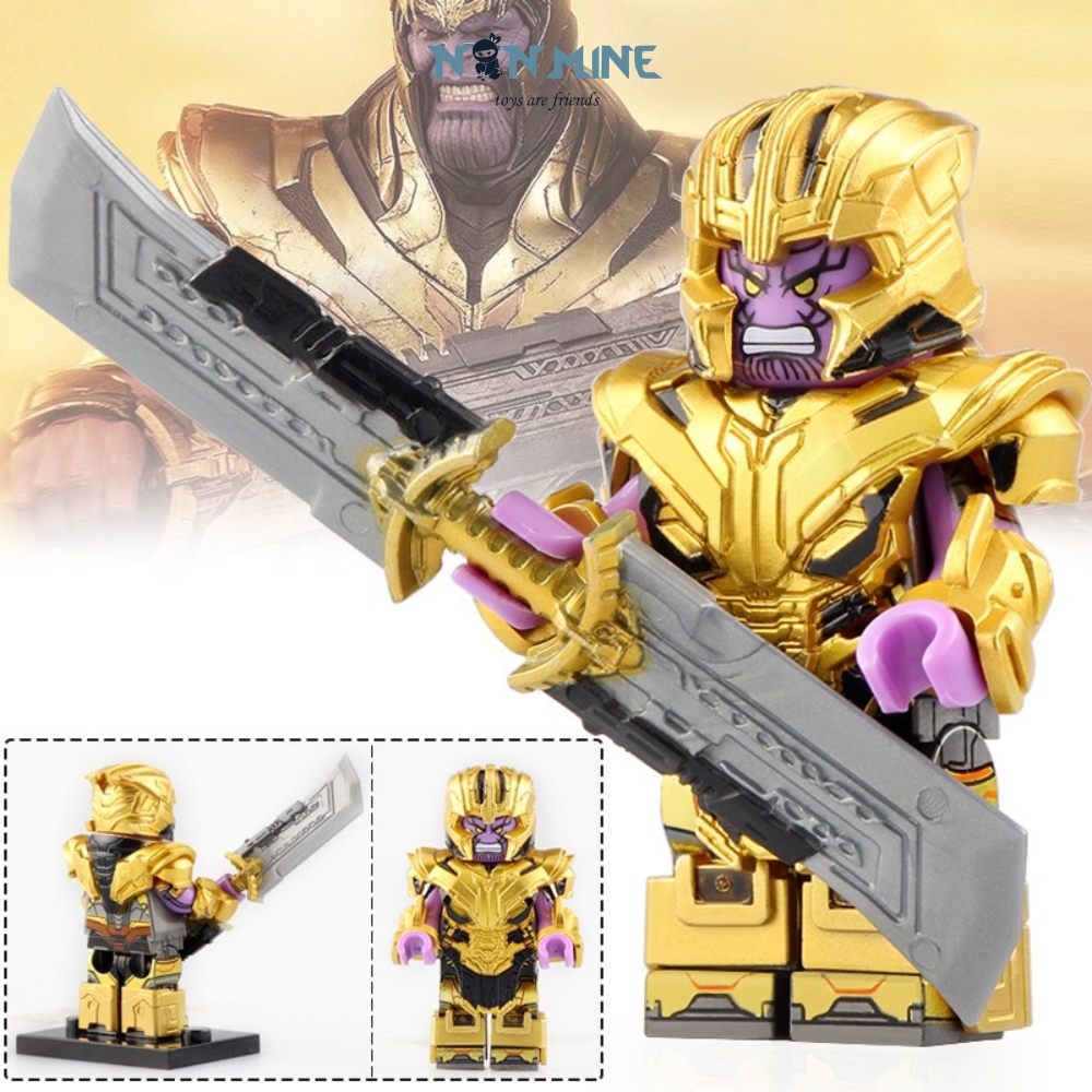 Minifigures Lắp Ráp Marvel Thanos Mô Hình Nhân Vật Truyện Tranh Phim Avengers EndGames WM788