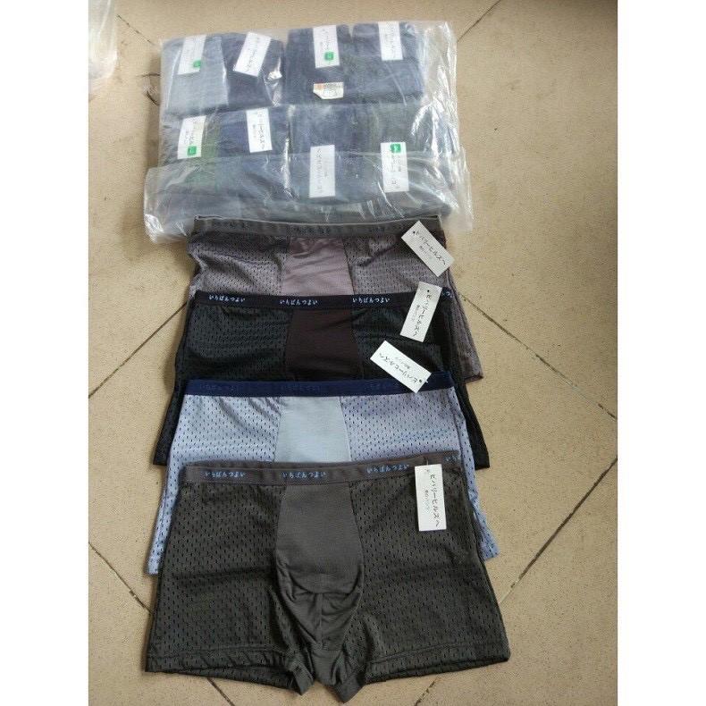COMBO 5 Quần Sịp Đùi Nam Thông Hơi Xuất Nhật