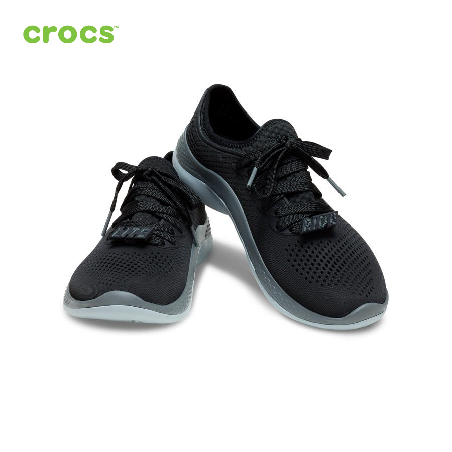 Giày lười nam Crocs LiteRide 360 Shoe Pacer M Black/Slate Grey - 206715-0DD