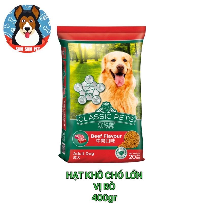 Thức ăn chó lớn vị bò Classic