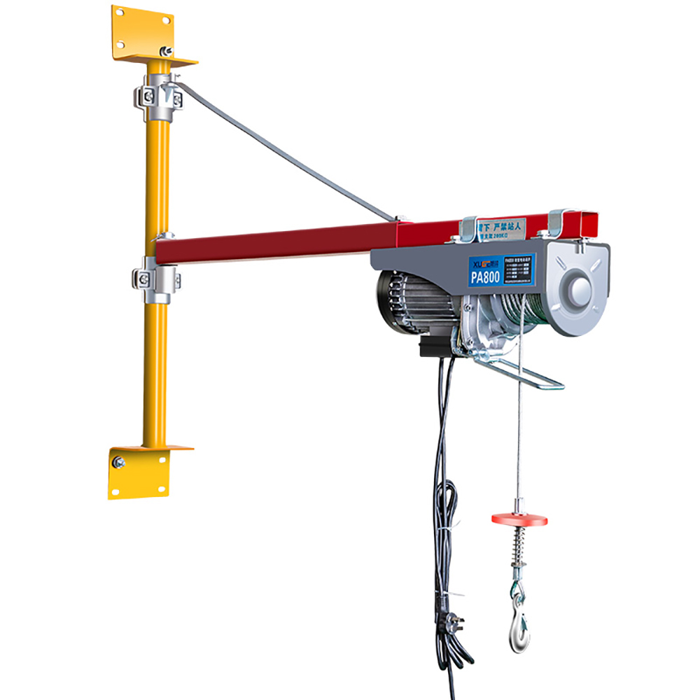 Khung treo tời điện gia đình PA 200kg - 600kg chịu tải lớn dùng để bắt tời lên tường bê tông, nhà xưởng, công trình thi công