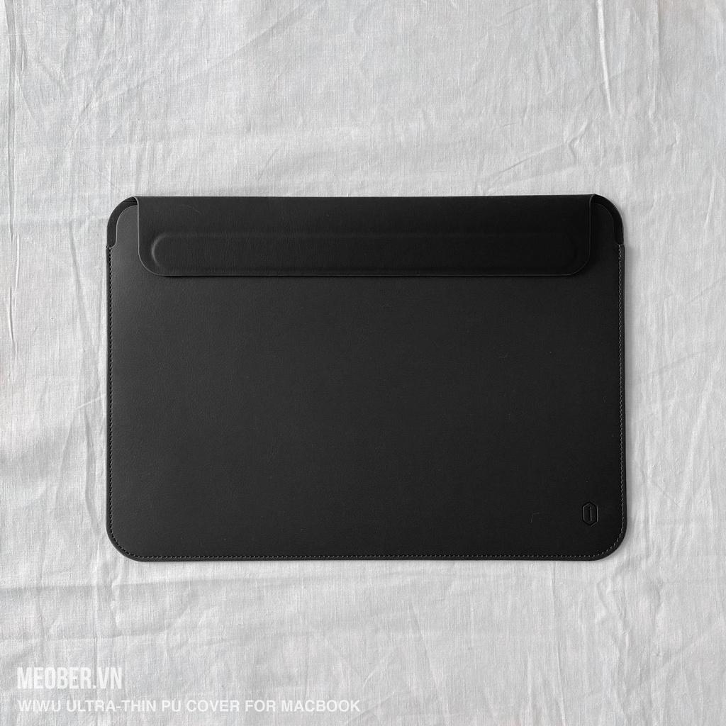 Bao Da laptop chống sốc Skin Pro II cho MacBook 13 - 15inch (Đen/Navy/Hồng/Green)