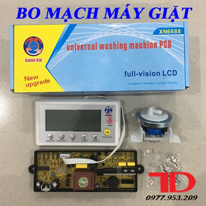 Bo mạch đa năng XN6688 các loại dành cho máy giặt