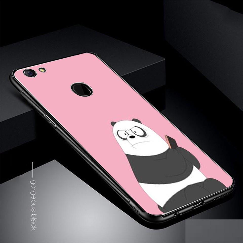 Ốp lưng in hình gấu dành cho Oppo F9 - A7 ...