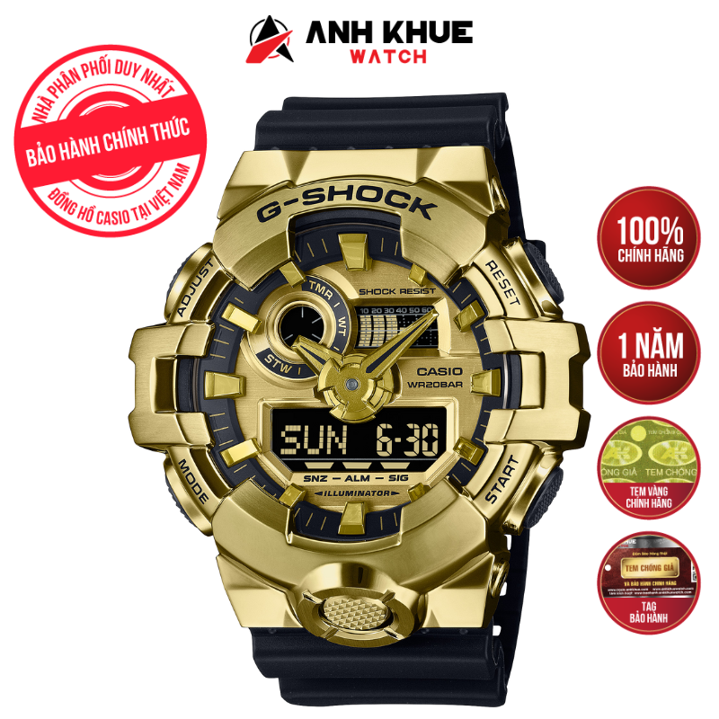 Đồng hồ Casio G-SHOCK GM-700G-9ADR Chính Hãng