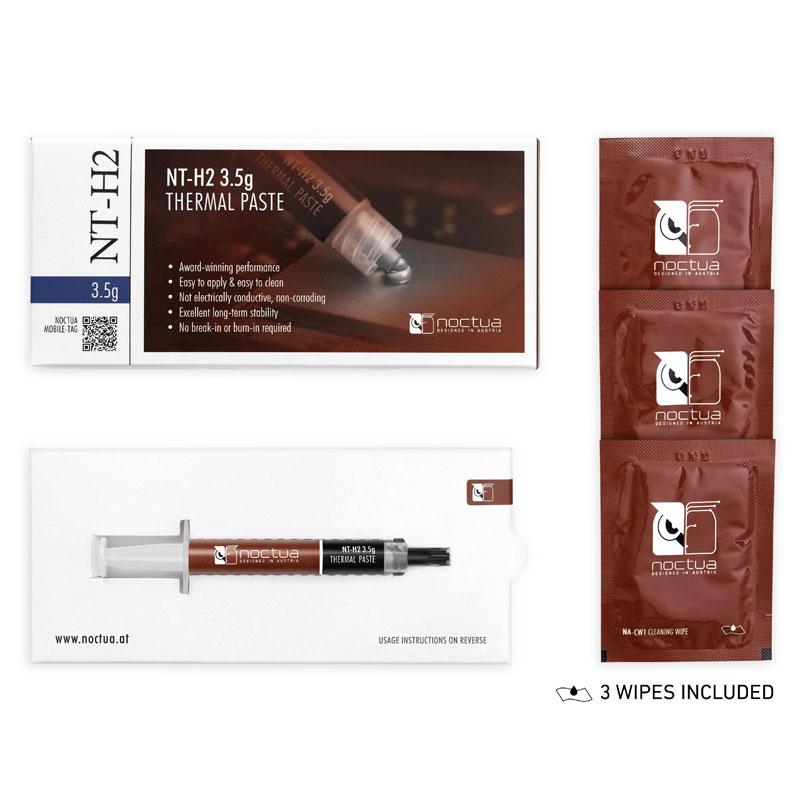 Noctua NT-H2 NT-H1 3.5G 10g Dán dầu mỡ dẫn nhiệt cho máy tính xách tay Đồ họa CPU Bộ tản nhiệt Mỡ hấp dẫn nhiệt
