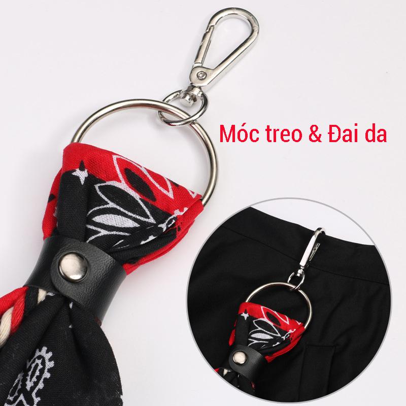 Bộ sưu tập khăn vuông bandana khăn hip hop ngọn lửa các loại (54x54cm)