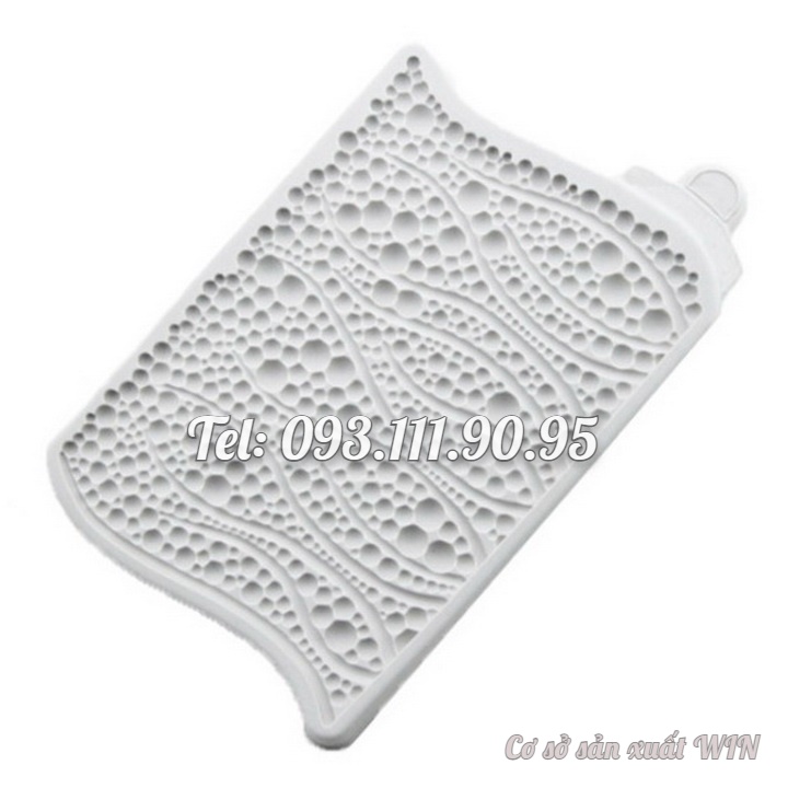 Khuôn silicon làm viền bánh, rau câu, fondant hình chuỗi ngọc - Mã số 1294