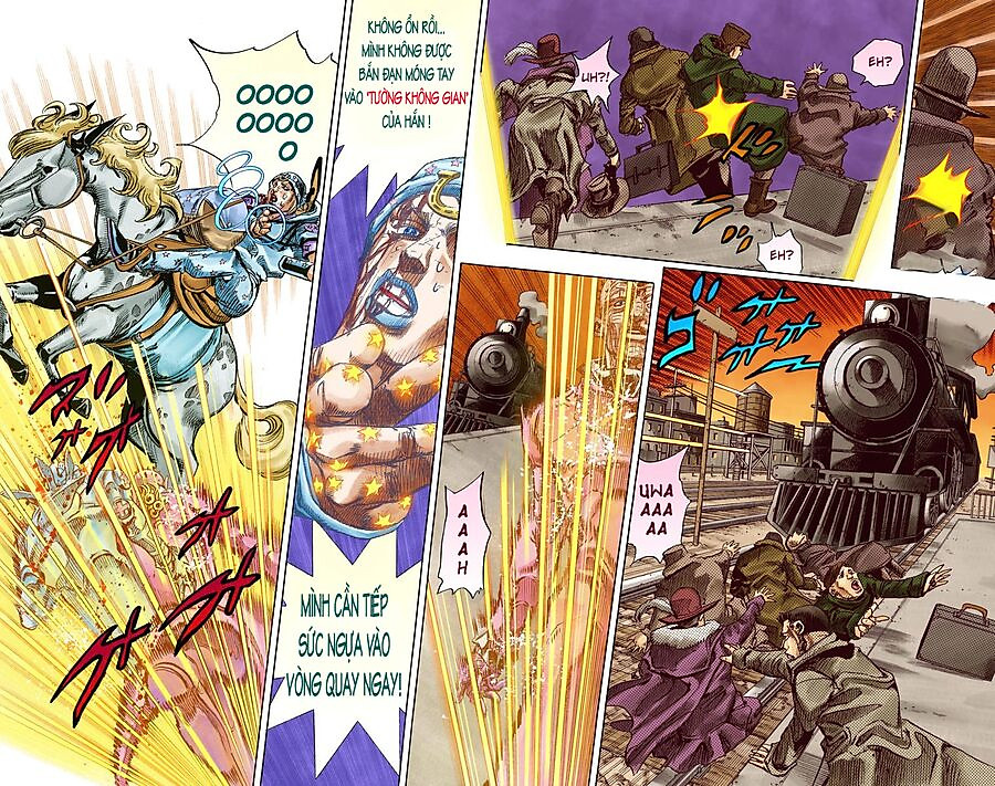 cuộc phiêu lưu bí ẩn phần 7: steel ball run chapter 85 12