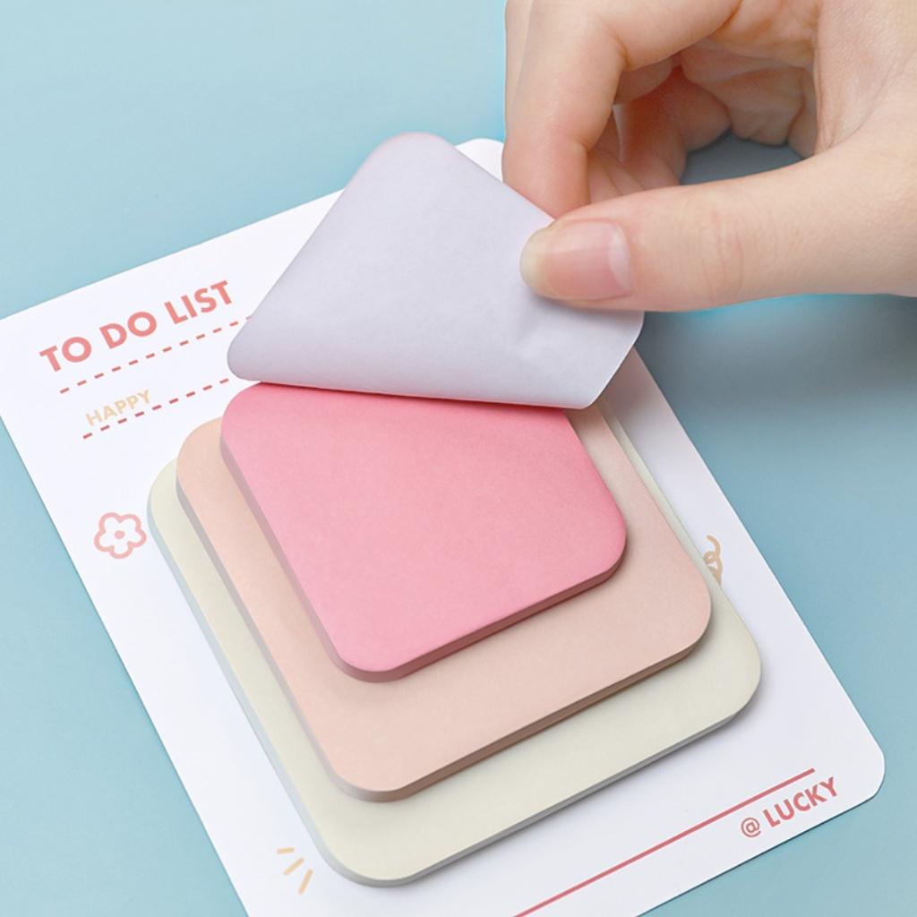 Set 90 Tờ Sticky Note - Giấy Ghi Chú Dán Pastel