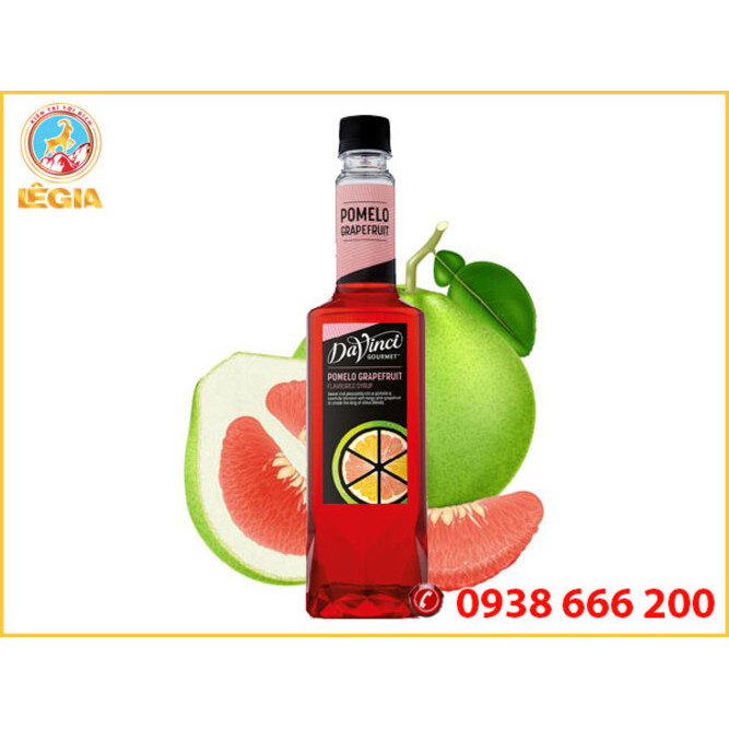 Siro DAVINCI Bưởi Hồng 750ml (PINKGRAPEFRUIT SYRUP)