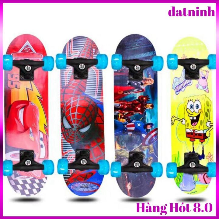 Ván trượt hoạt hình skateboard đáng yêu cho bé