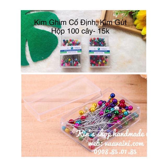 Ghim cố định, kim gút, kim đầu tròn dùng trong may mặc