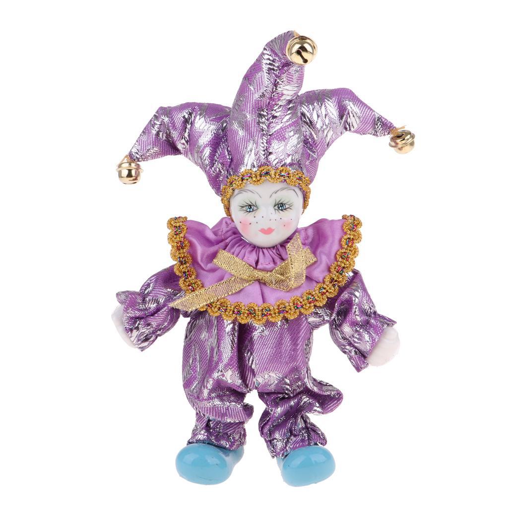 Sweet Porcelain Triangel Doll Figures Delicate Artware for Valentine Gift #A