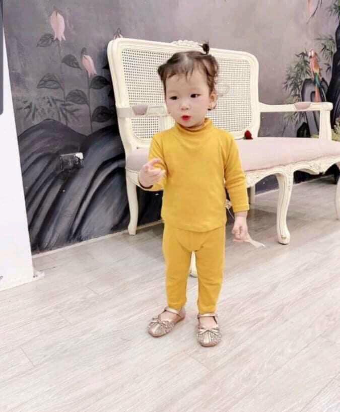 Set bộ coton bozip co giãn 4 chiều cho bé