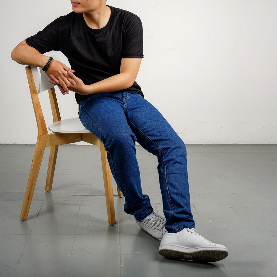 Quần jean nam ống suông Muidoi Q63
