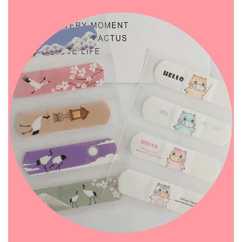 Set 5 Băng Keo Urgo Họa Tiết Dễ Thương