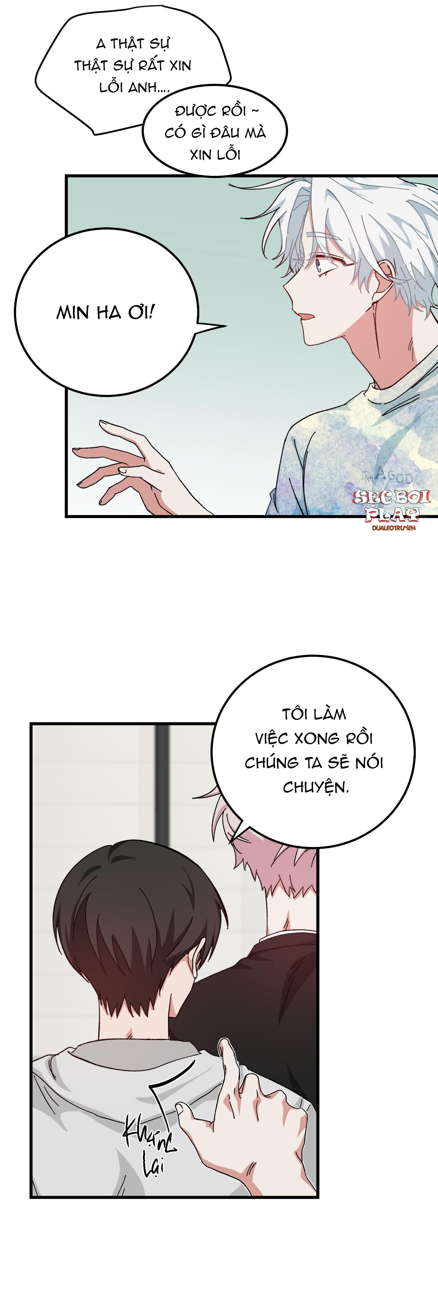 yêu tôi đi, thần hộ mệnh chapter 14 3