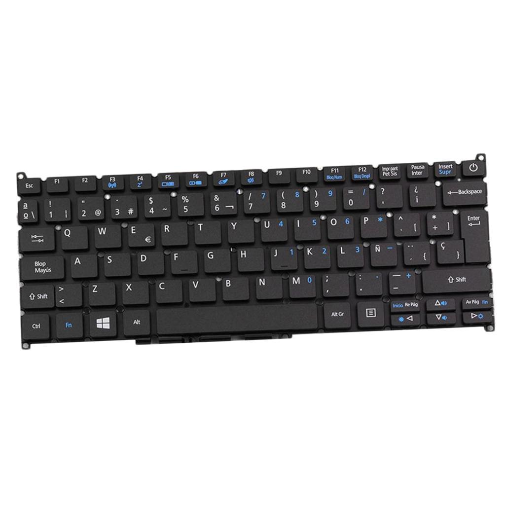 Spanish Layout Keyboard Parts for ACER Aspire ES1-132 C9N8 Notebook Black