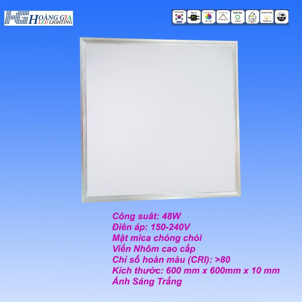 Bộ 10 đèn Led Panel 48W Âm Trần 600x600mm