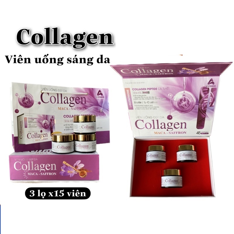 Viên uống Collagen Peptide Cá Tuyết Nhập Khẩu Nauy 