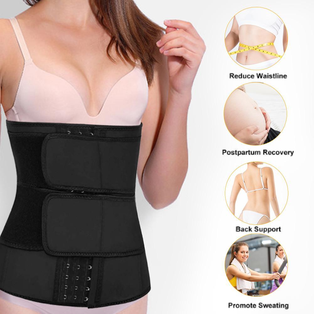 Eo Huấn Luyện Làm Giảm Shapers Giảm Béo Tông Đơ Cắt Dây Eo Áo Neoprene Bụng Đai Luyện Tập Người Phụ Nữ Thể Thao Dây Chéo
