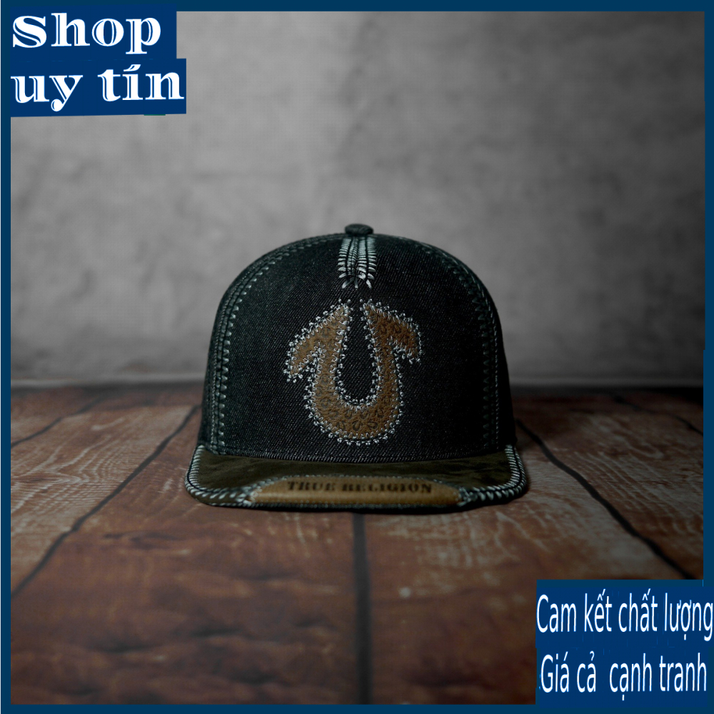 Freeship - MŨ/NÓN KẾT LƯỠI TRAI SNAPBACK ÔNG ĐỊA THÊU U NỔI PHỐI DA THẬT TRANG NAM NỮ CAO CẤP