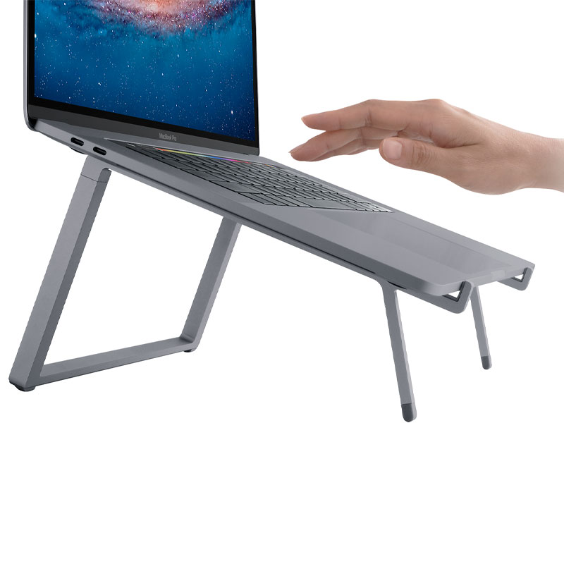 Đế dựng (giá đỡ) tản nhiệt Rain Design MBAR Pro + Foldable Laptop - Hàng Chính Hãng