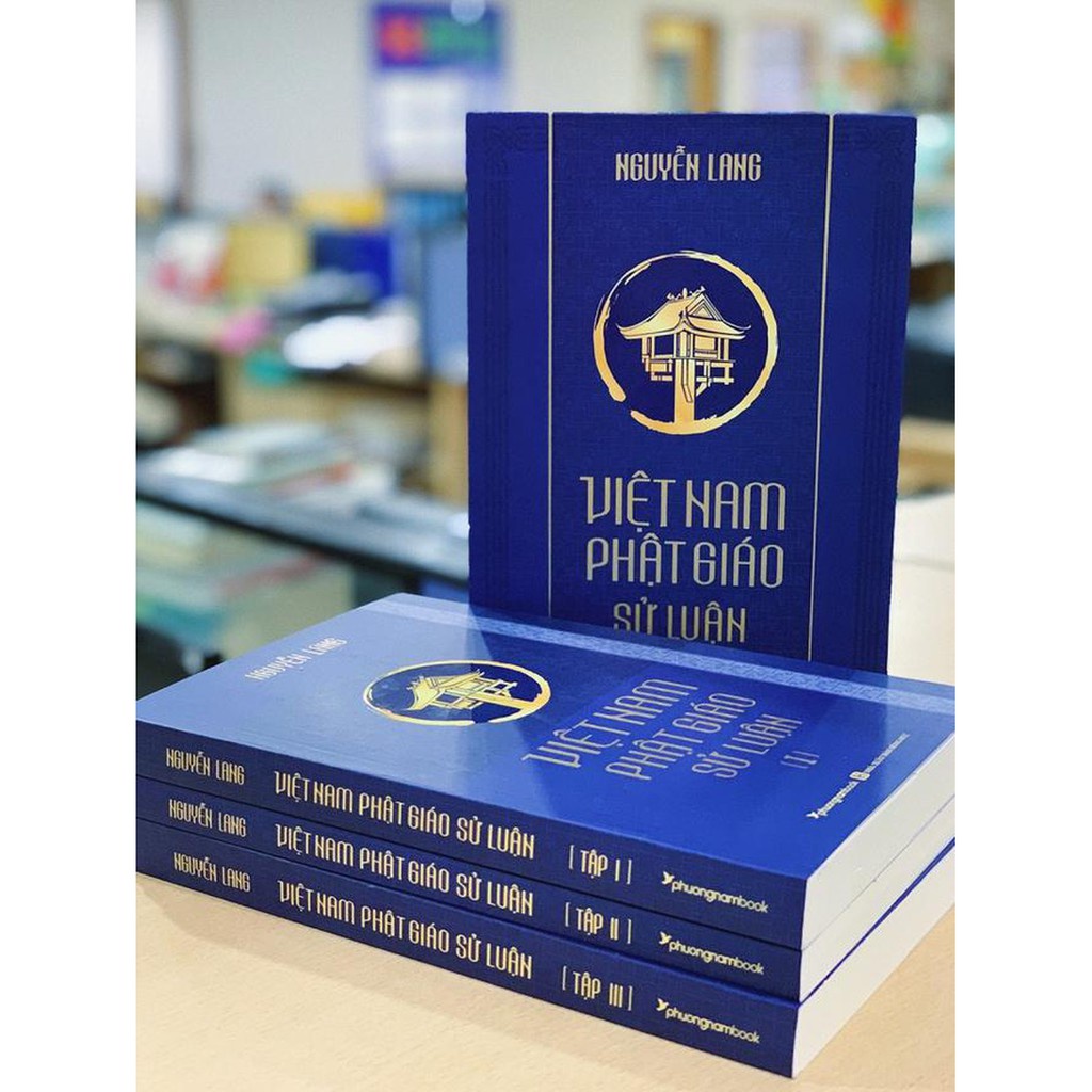 Việt Nam Phật Giáo Sử Luận: Hộp 3 Cuốn - Nguyễn Lang