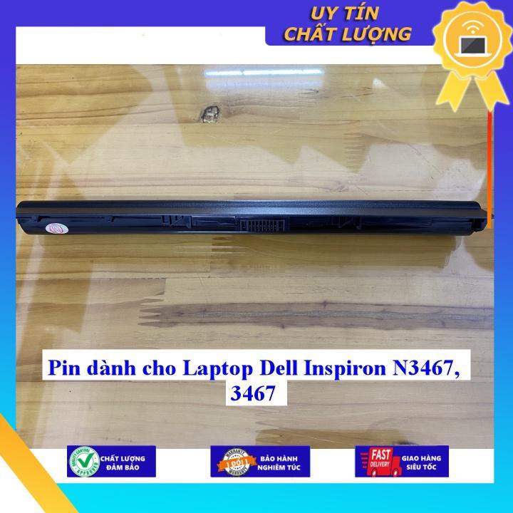 Pin dùng cho Laptop Dell Inspiron N3467 3467 - Hàng Nhập Khẩu  MIBAT764