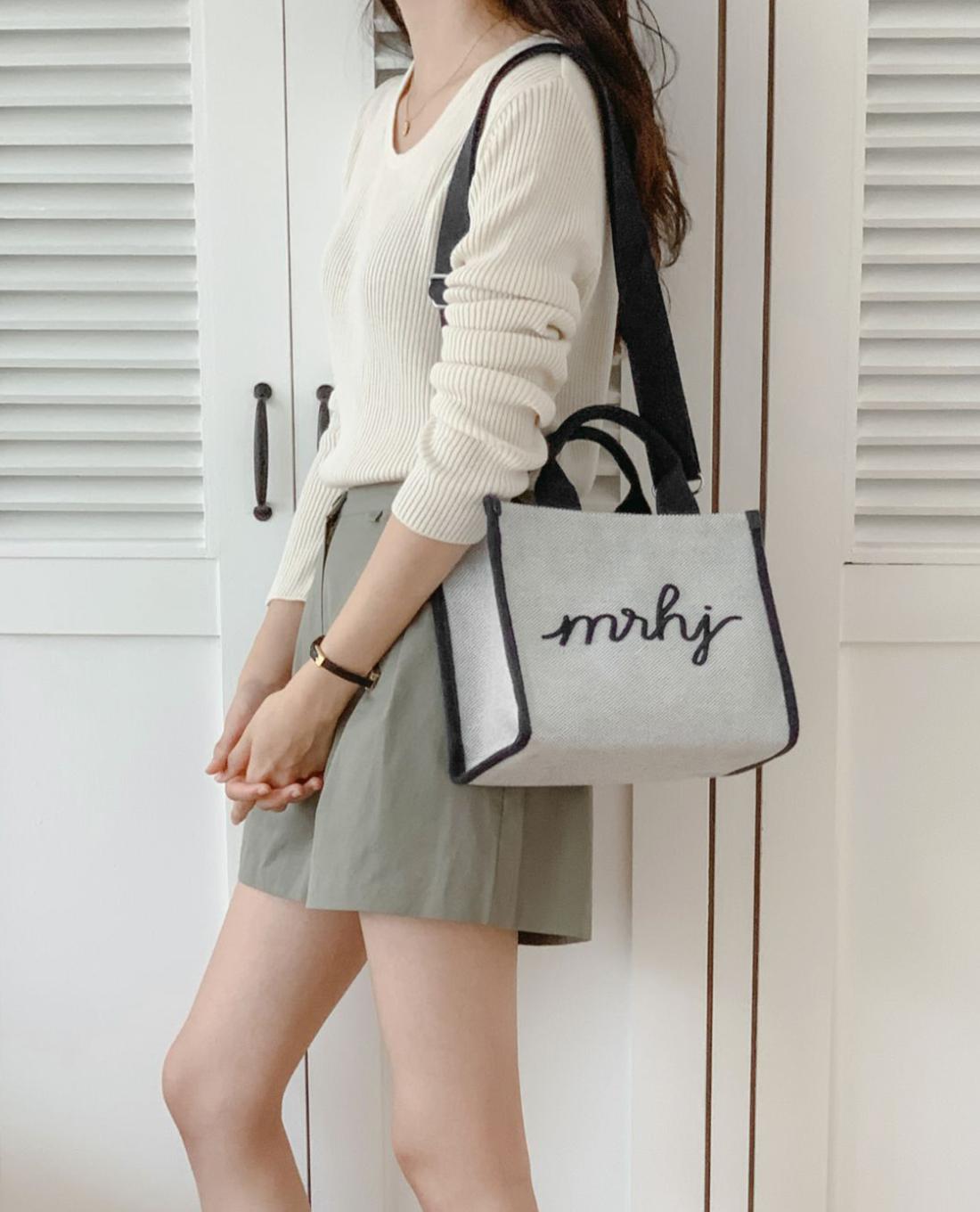 Marhen.J - Túi đeo vai nữ phom chữ nhật Rio MJ22CRIOMN-BK