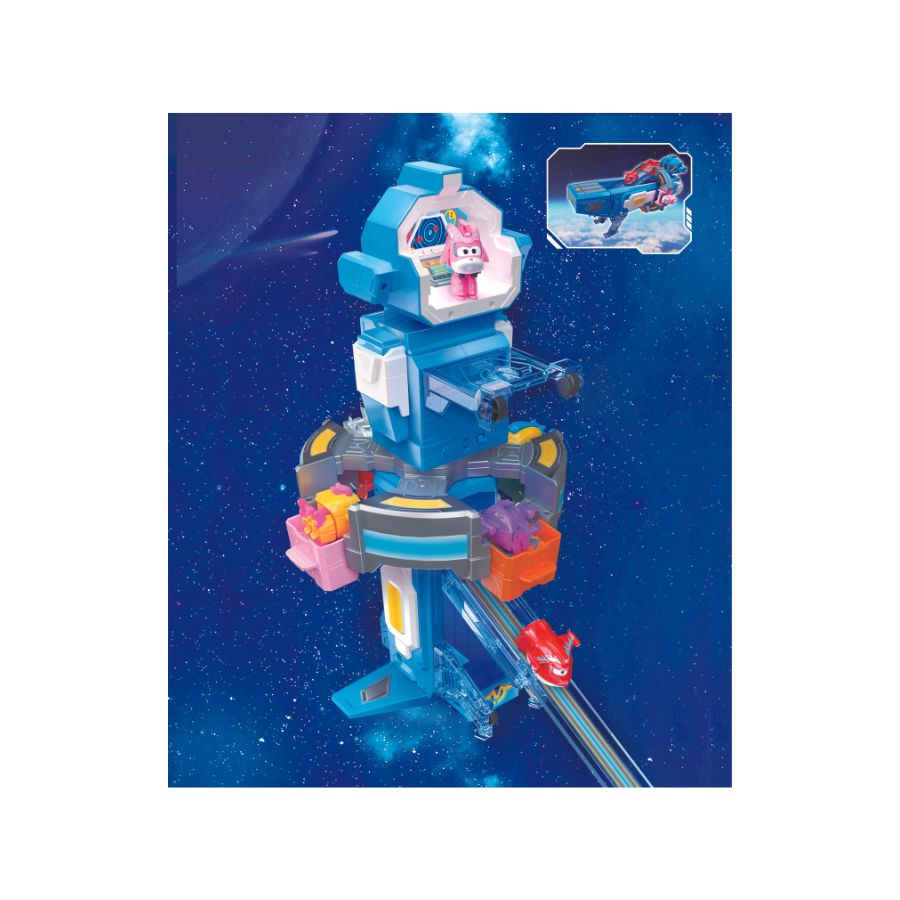 Đồ Chơi Tàu Bay Vũ Trụ Biến Hình Trạm Không Gian Siêu Cấp SUPERWINGS EU780810