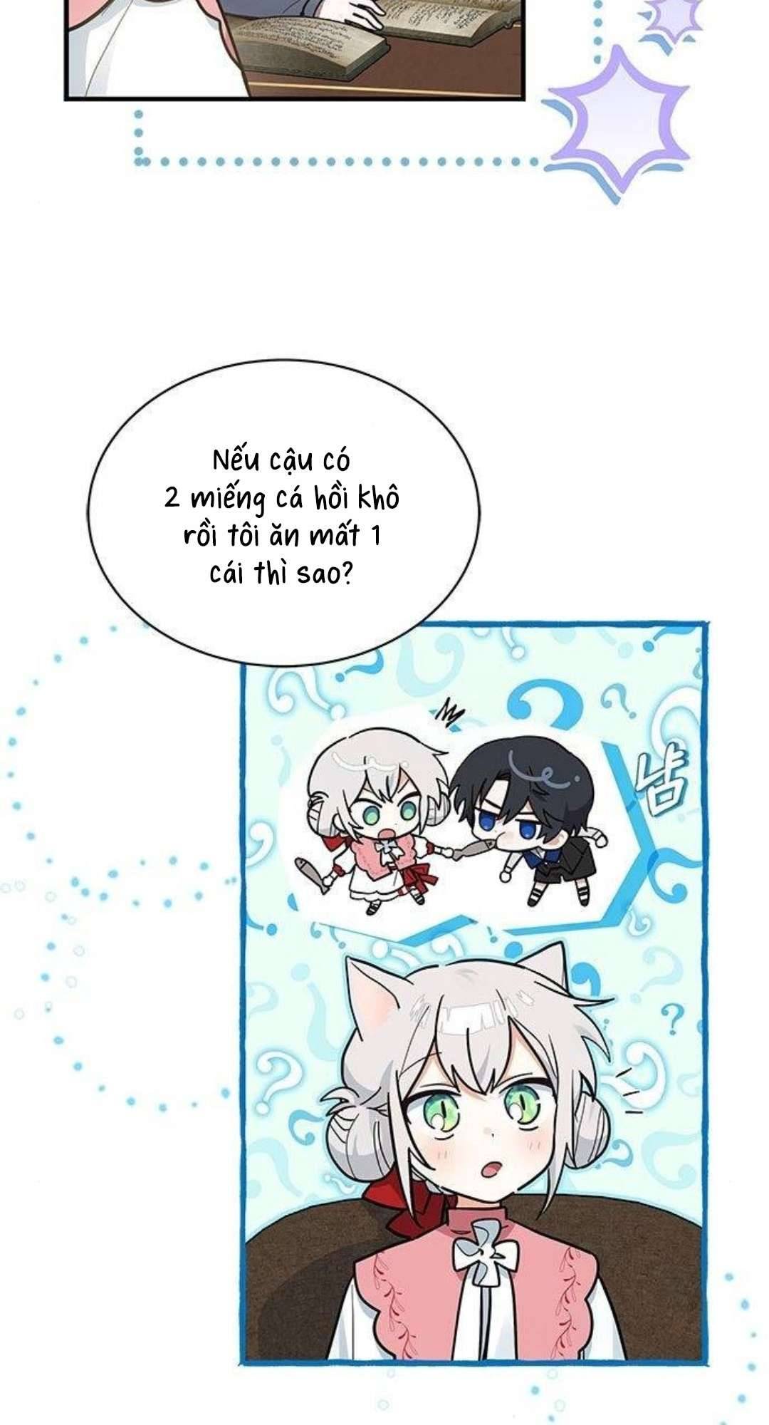 mèo con được gia tộc sói nhận nuôi? chapter 22 57