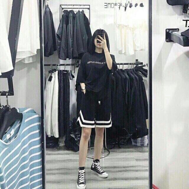 Quần lửng ba lai chất poly hai da nam nữ