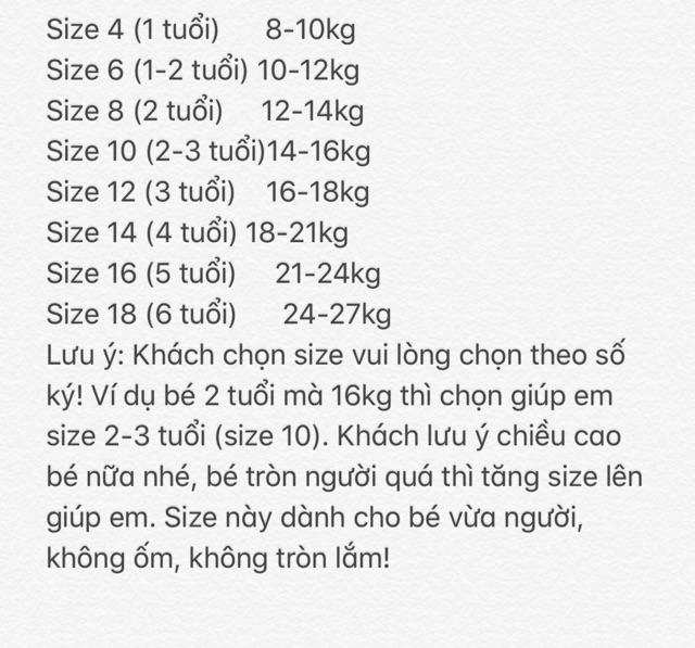 Quần giả jean cho bé trai và gái B60 (có bảng size hình cuối) _Lan Nhi